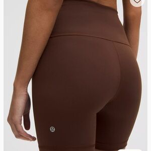 lululemon athletica Wunder Train high rise 6” Espresso